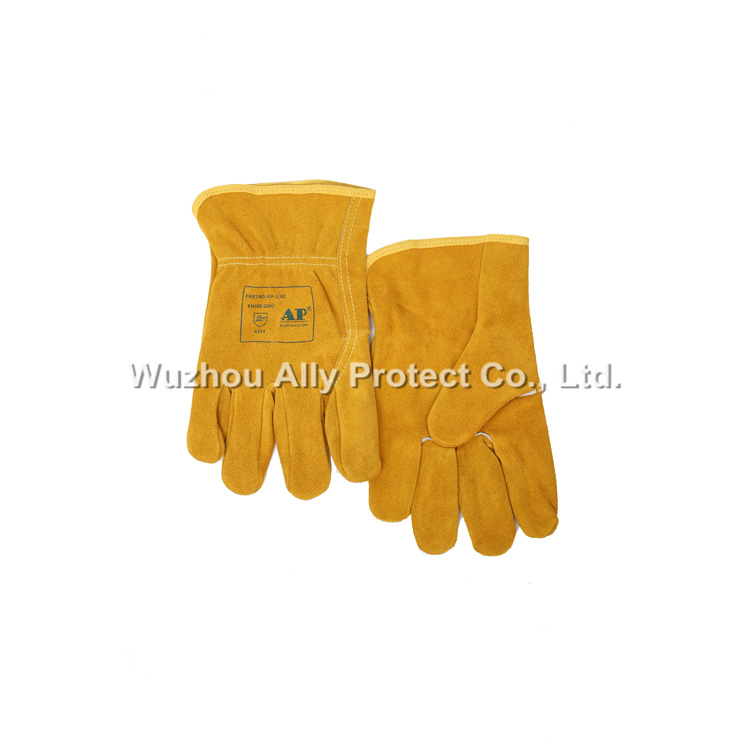 AP-1303 Golden Mechanic Gloves